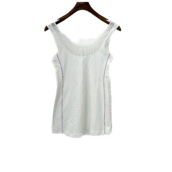 Lululemon White Sport T-shirt Sleeveless Size XS - Picture 1 of 3